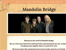 Tablet Screenshot of mandolinbridge.com